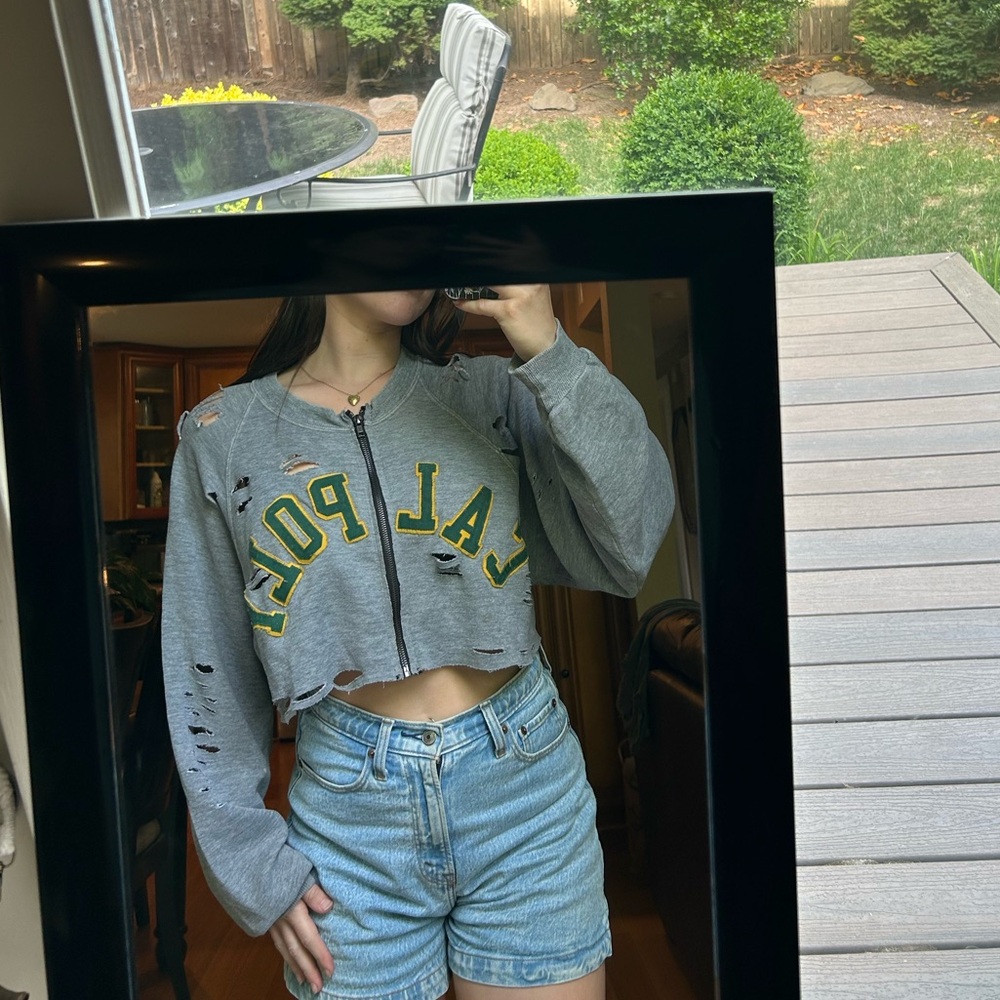 Cal Poly SLO Distressed Jacket